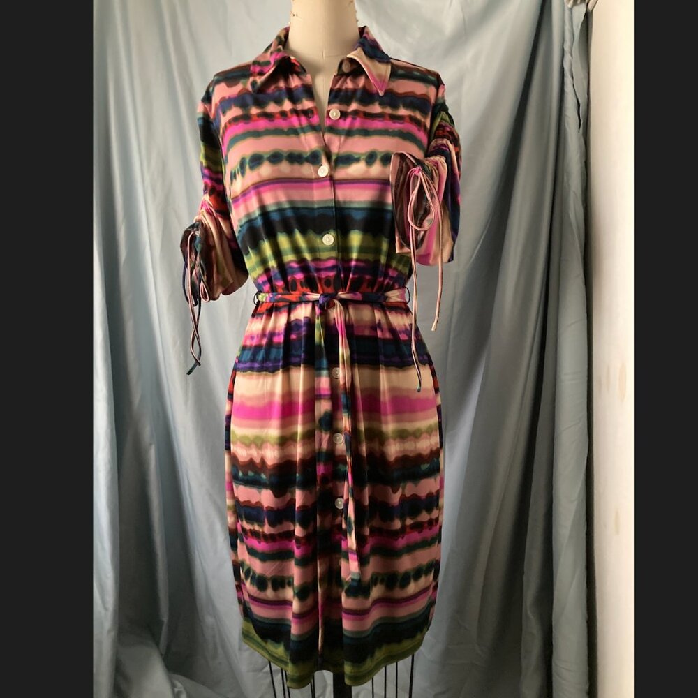 Nina Leonard Shirt Dress